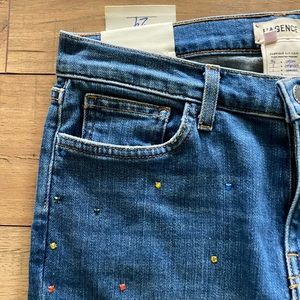 L’Agence El Matador Embellished Slim Fit Jeans 29